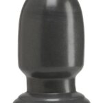 Ronde brede dildo grijs