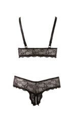 Cottelli Collection - Bra and crotchless G-string - Afbeelding 5