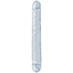 Crystal Jellies Dubbel Dildo - Transparant