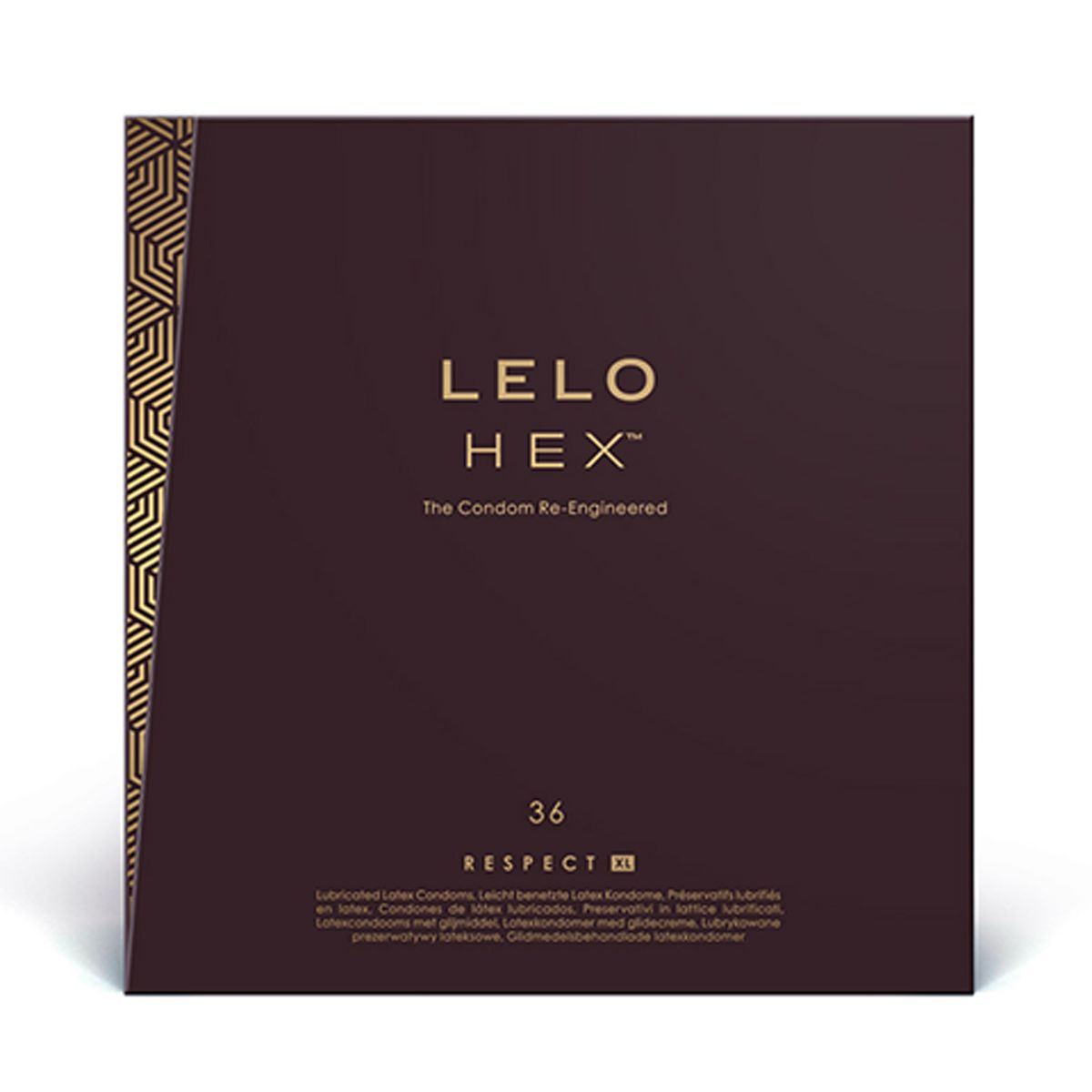 1625148927.LE5037 LELO HEX Condooms Respect XL - 36 St. - Afbeelding 1