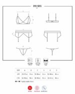 Obsessive - Driedelig Kanten Lingeriesetje - Afbeelding 6