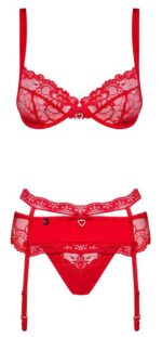 Obsessive - Heartina Jarretelset - Afbeelding 4