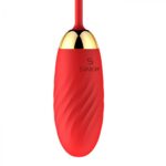 SVAKOM - Ella Neo Vibratie Eitje App Controlled - Red - Afbeelding 3
