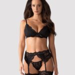 Obsessive - Driedelig Kanten Lingeriesetje