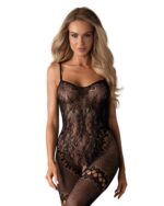 Obsessive - Gebloemde Catsuit Met Open Kruis - Afbeelding 4