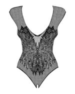 Obsessive - Netstof Body Met Open Kruisje - Afbeelding 8