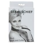 Sportsheets - Sex & Mischief Black Leash & Collar - Afbeelding 2