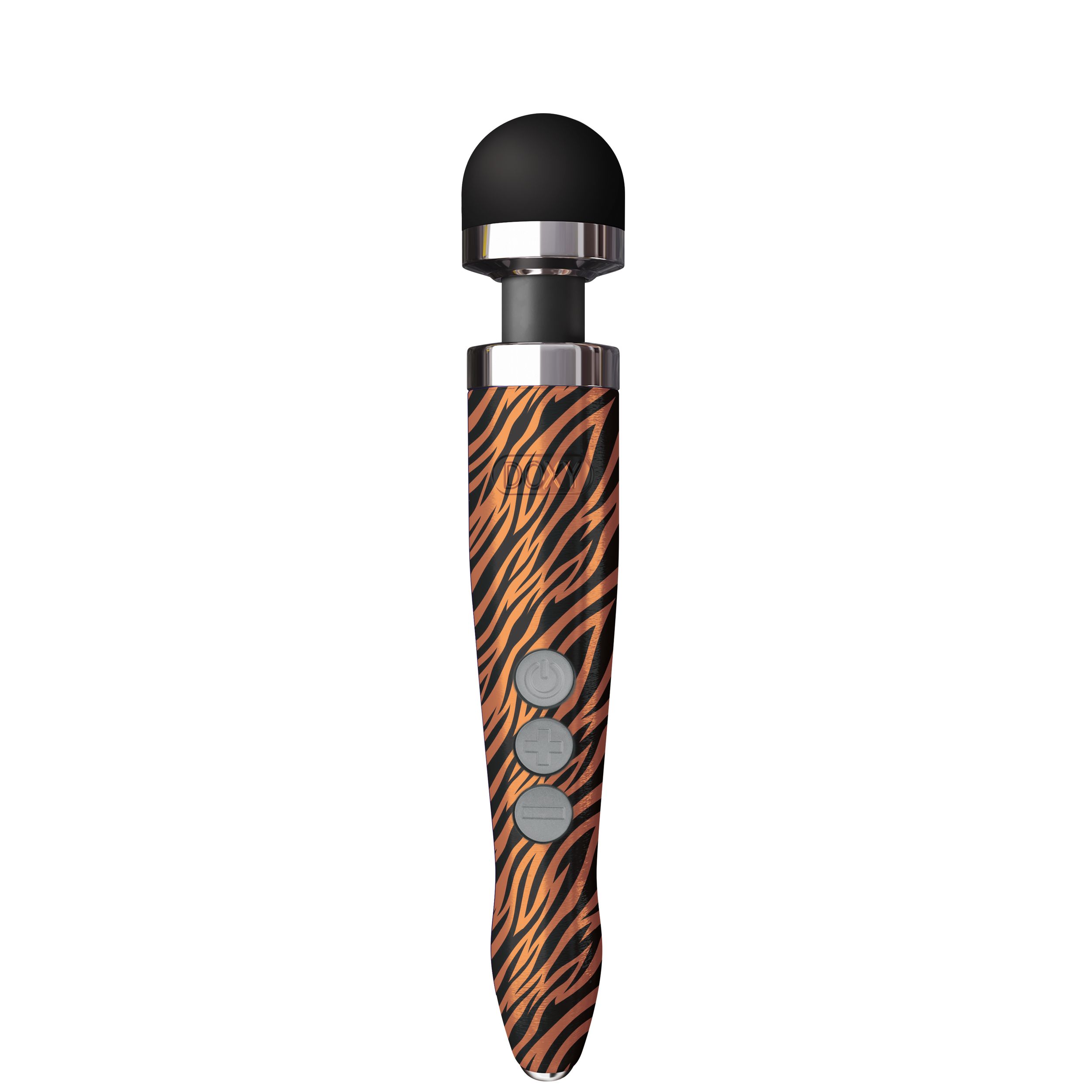 1716913853.E33400 Doxy - Die Cast 3R Oplaadbare Wand Massager Tiger - Afbeelding 1