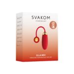 SVAKOM - Ella Neo Vibratie Eitje App Controlled - Red - Afbeelding 4
