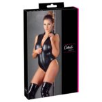Cottelli Collection - Wetlook Body Met Lange Rits - Afbeelding 9