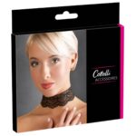 Cottelli Collection - Kanten halsband - Zwart - Afbeelding 4