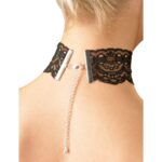 Cottelli Collection - Kanten halsband - Zwart - Afbeelding 3