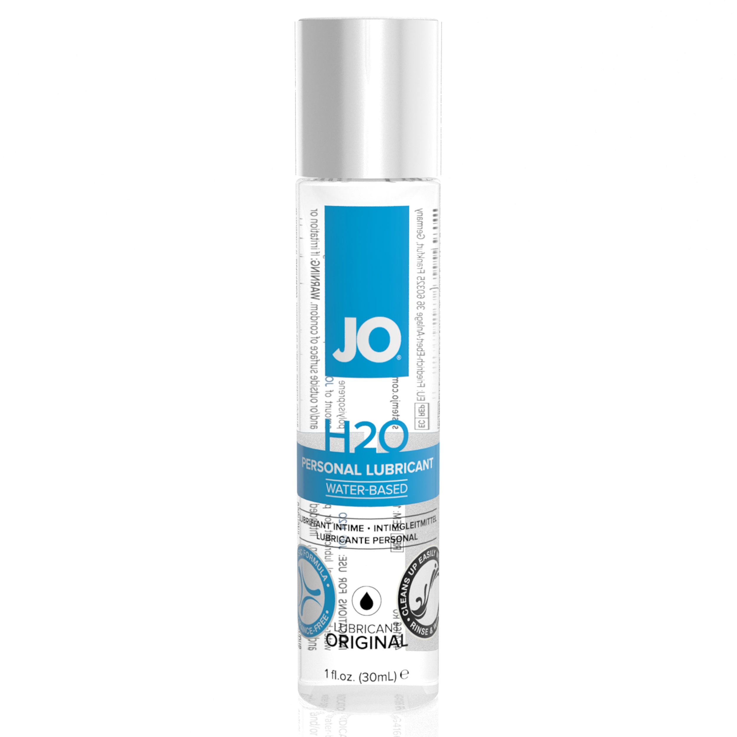 030620266a207c5a21d11.jpeg JO - H2O Glijmiddel Op Waterbasis - 30 ml - Afbeelding 1