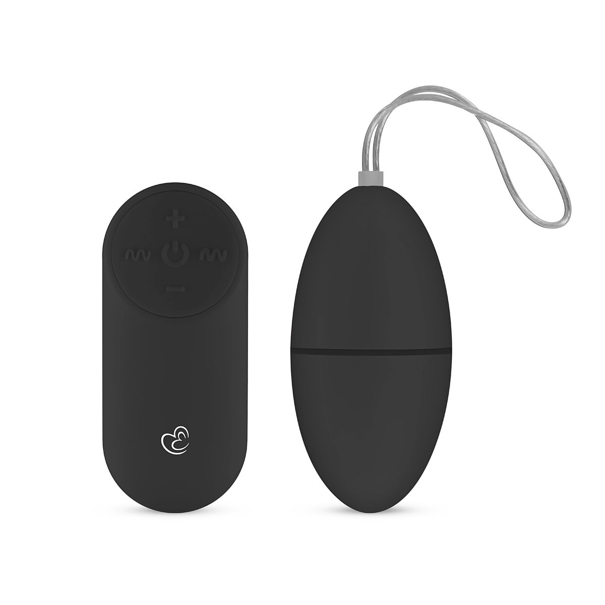 1625141723.ET001BLK EasyToys - Vibratie Ei - Zwart - Afbeelding 1