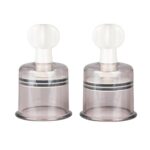 Easytoys Fetish - Tepelzuigers 2 Stuks - Groot