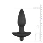 Vibrerende buttplug - zwart - Afbeelding 5