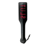 Easytoys Fetish - Zwarte leren paddle - Slut