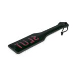 Easytoys Fetish - Zwarte leren paddle - Slut - Afbeelding 4