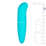 Mini G-spot vibrator - turquoise - Afbeelding 5