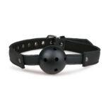 Easytoys Fetish - Ball gag met PVC bal - Zwart - Afbeelding 3