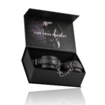 Easytoys Fetish - Kunstlederen Handboeien - Zwart - Afbeelding 4
