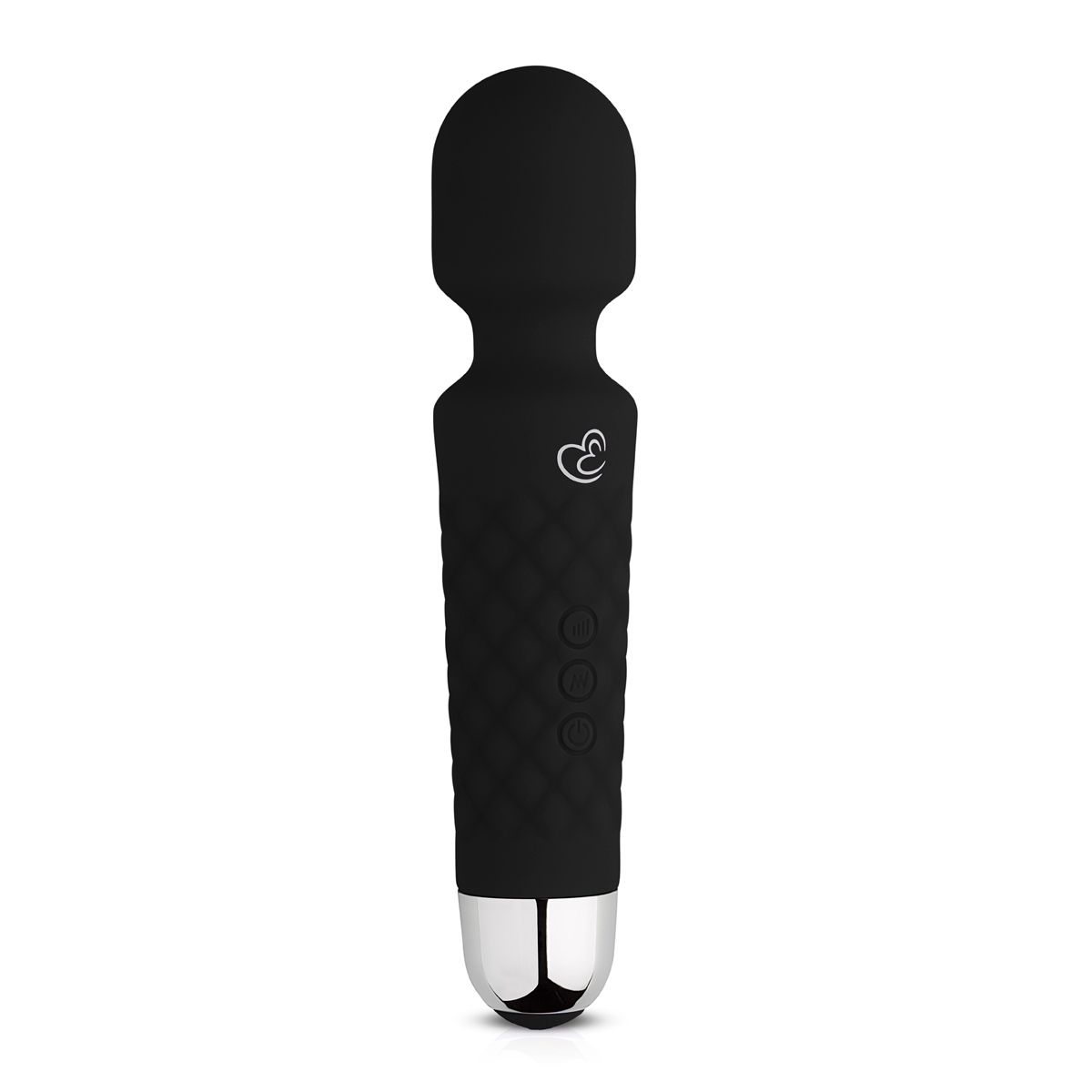 1625143590.ET373BLK EasyToys Mini Wand Vibrator - Zwart - Afbeelding 1