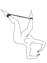 Easytoys Fetish - Expander Spreader Bar and Cuffs Set - Afbeelding 2