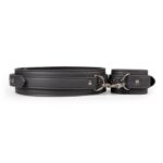 Easytoys Fetish - Thigh & Wrist Cuff Set - Black - Afbeelding 4