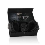 Easytoys Fetish - Thigh & Wrist Cuff Set - Black - Afbeelding 6