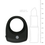 Vivid Cockring Met Mini Bullet - Zwart - Afbeelding 5