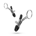 Easytoys Fetish - Metalen Tepelklemmen Met Ring - Afbeelding 2
