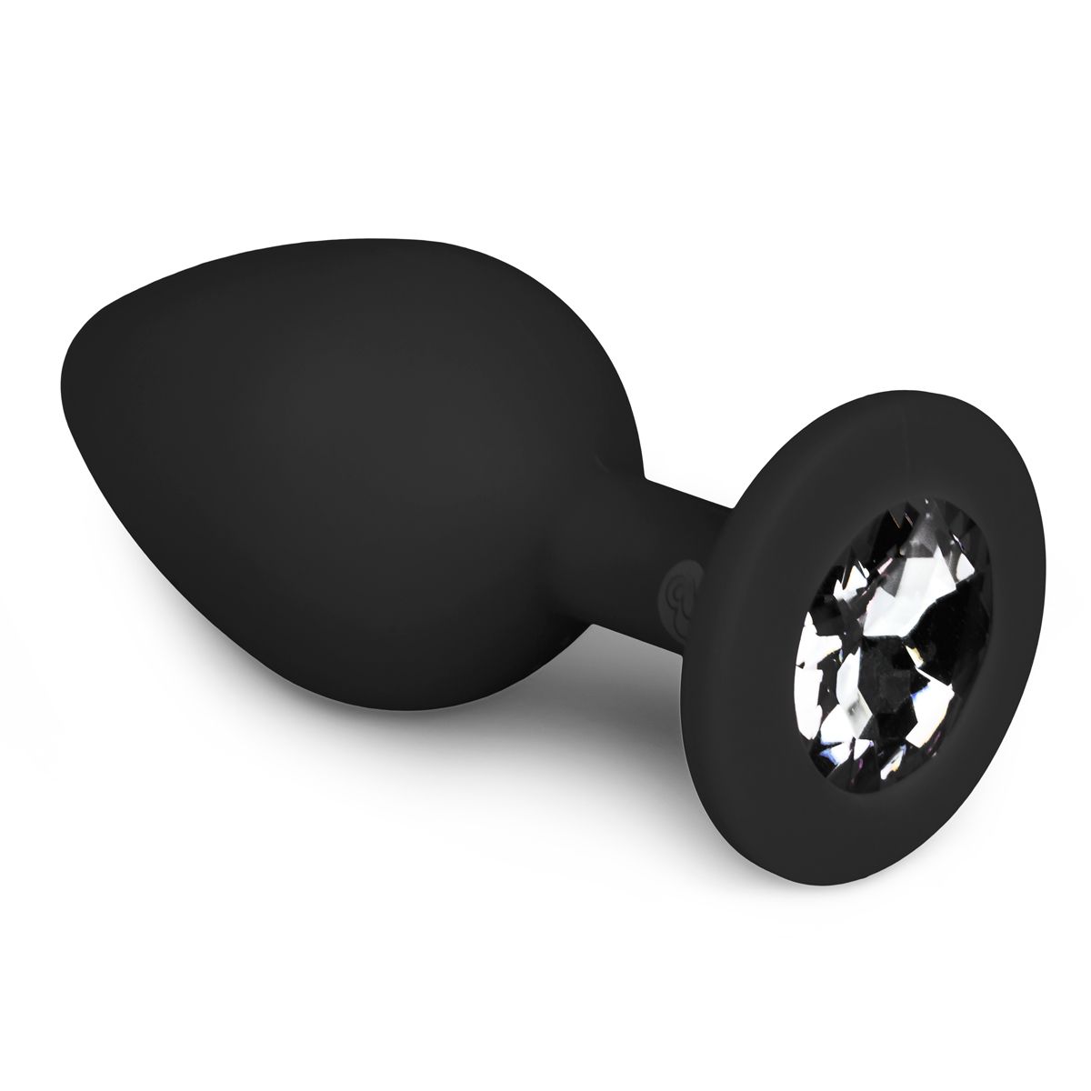 1625144408.ET464BLK Diamond Plug Medium - Zwart - Afbeelding 1