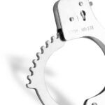Easytoys Fetish - Metalen Handboeien - Zilver - Afbeelding 3