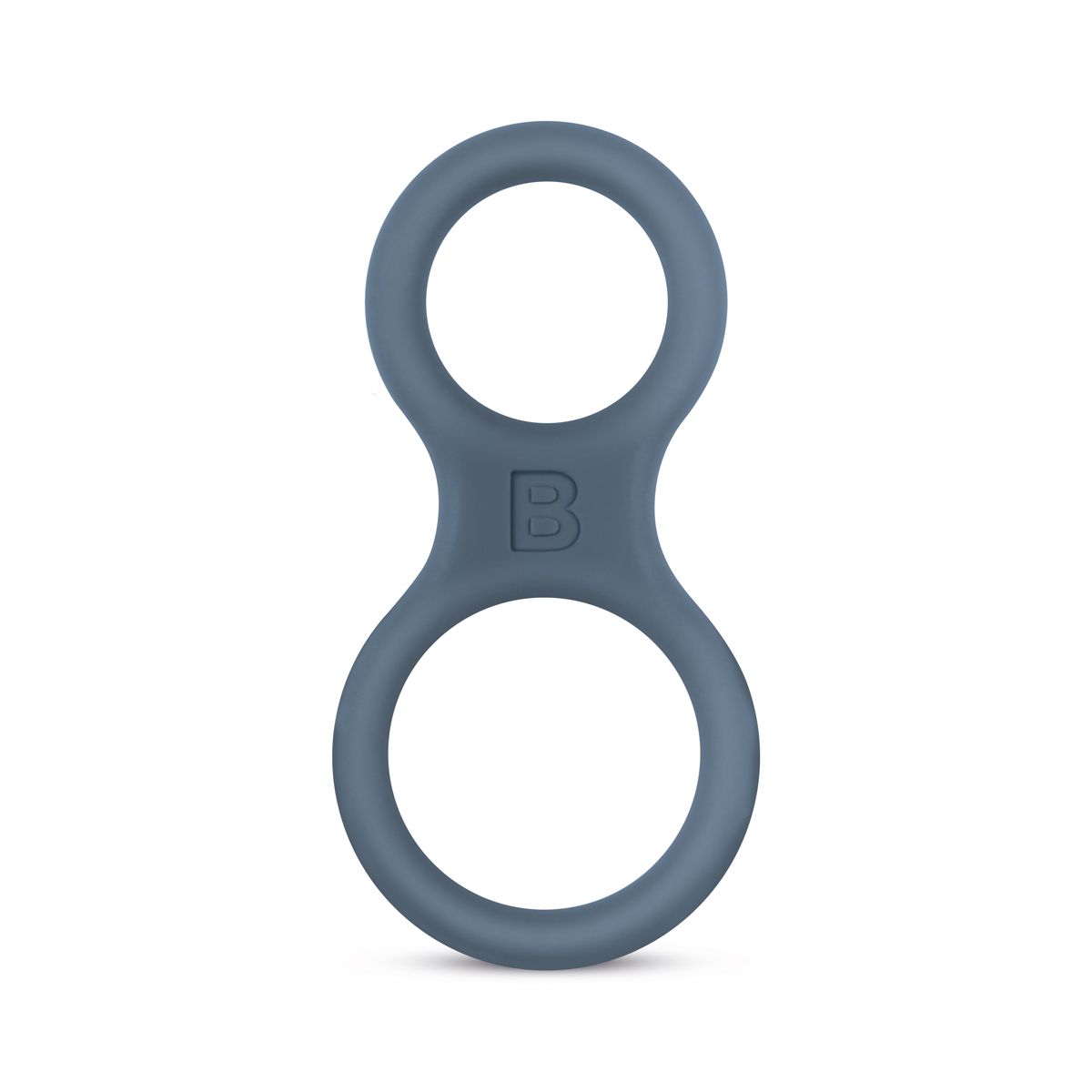 1625146050.BON008 Boners Siliconen Cockring En Ballstretcher - Grijs - Afbeelding 1