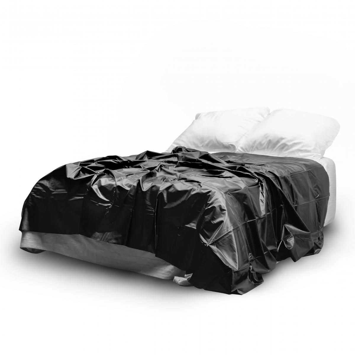 1625146511.ET700BLK Laklaken 180 x 230 cm- Zwart - Afbeelding 1