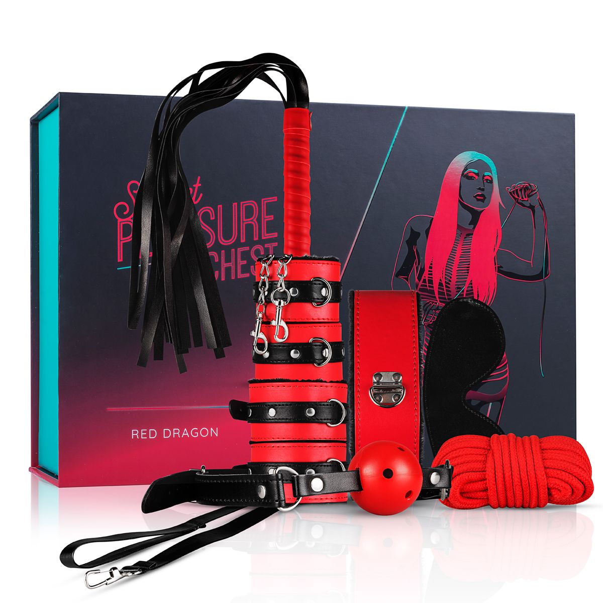1625147767.LBX406 Secret Pleasure Chest X Bedroom fantasies - Red Dragon - Afbeelding 1