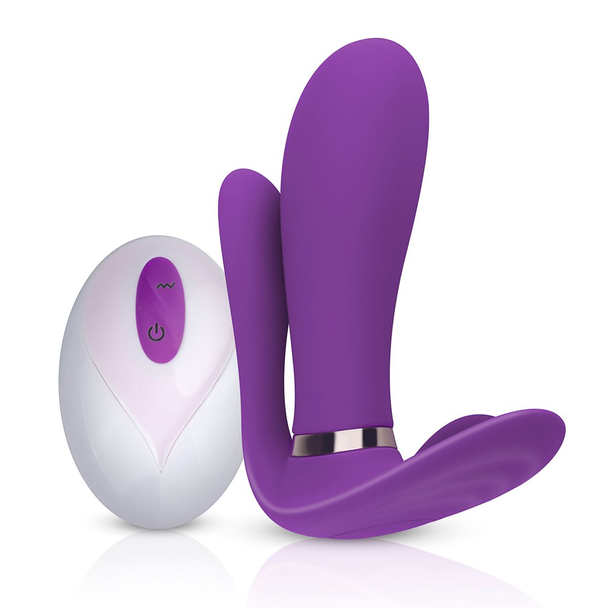 1625148955.TEA018 Teazers – Remote Pleaser Vibrator – Paars - Afbeelding 1
