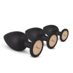 Teazers – Buttplug Set – Zwart - Afbeelding 3