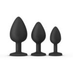 Teazers – Buttplug Set – Zwart - Afbeelding 6
