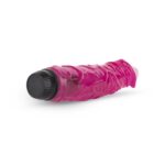 Jelly Supreme - Realistische Vibrator - Roze/Glitters - Afbeelding 5