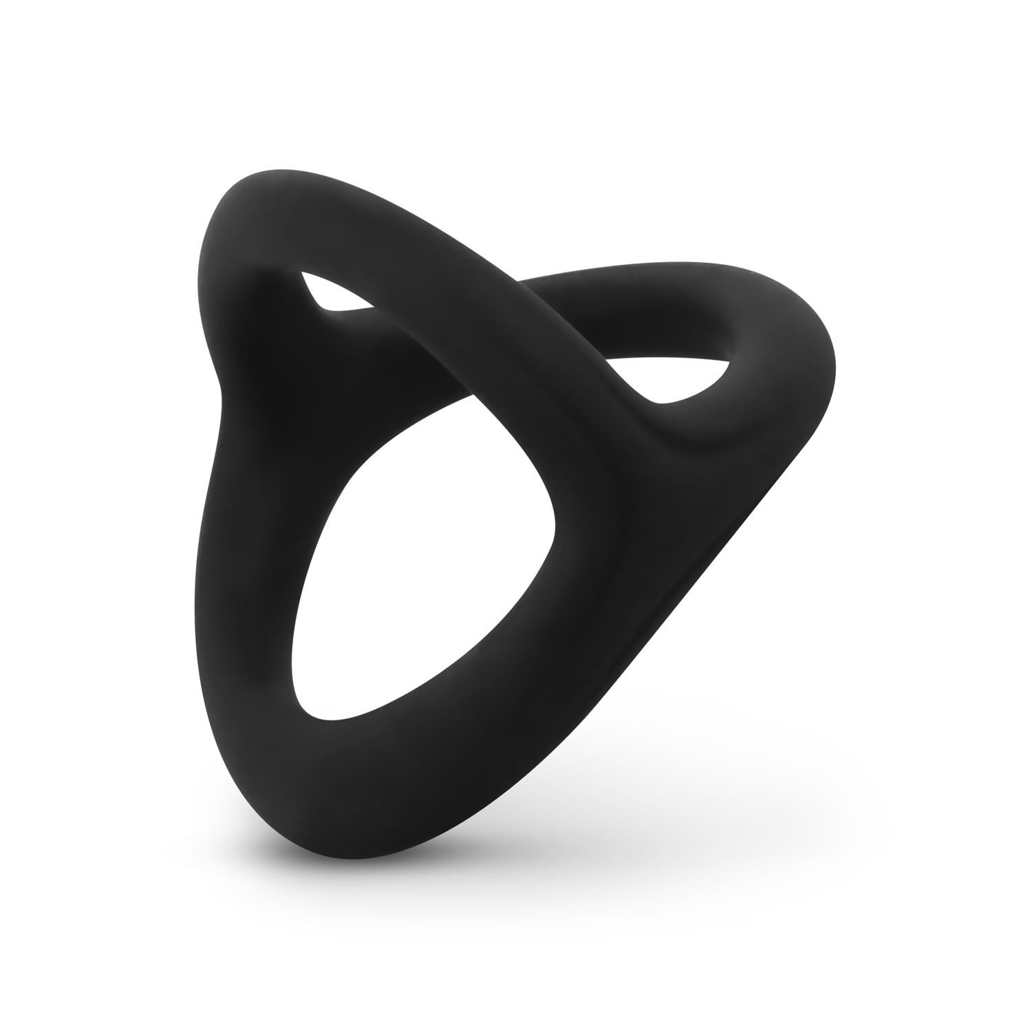 1640167154.ET854BLK Flexibele Siliconen Cock en Balzakring - Afbeelding 1