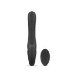 No-Parts - Avery Strapless Strapon Vibrerende Dildo 22 cm - Zwart - Afbeelding 8