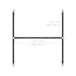 Bedroom Fantasies - Under Mattress Restraint Set - Afbeelding 7
