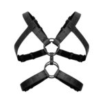 Rocco Bondage Harnas - Zwart - Afbeelding 3