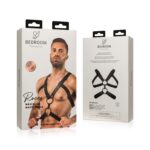 Rocco Bondage Harnas - Zwart - Afbeelding 6