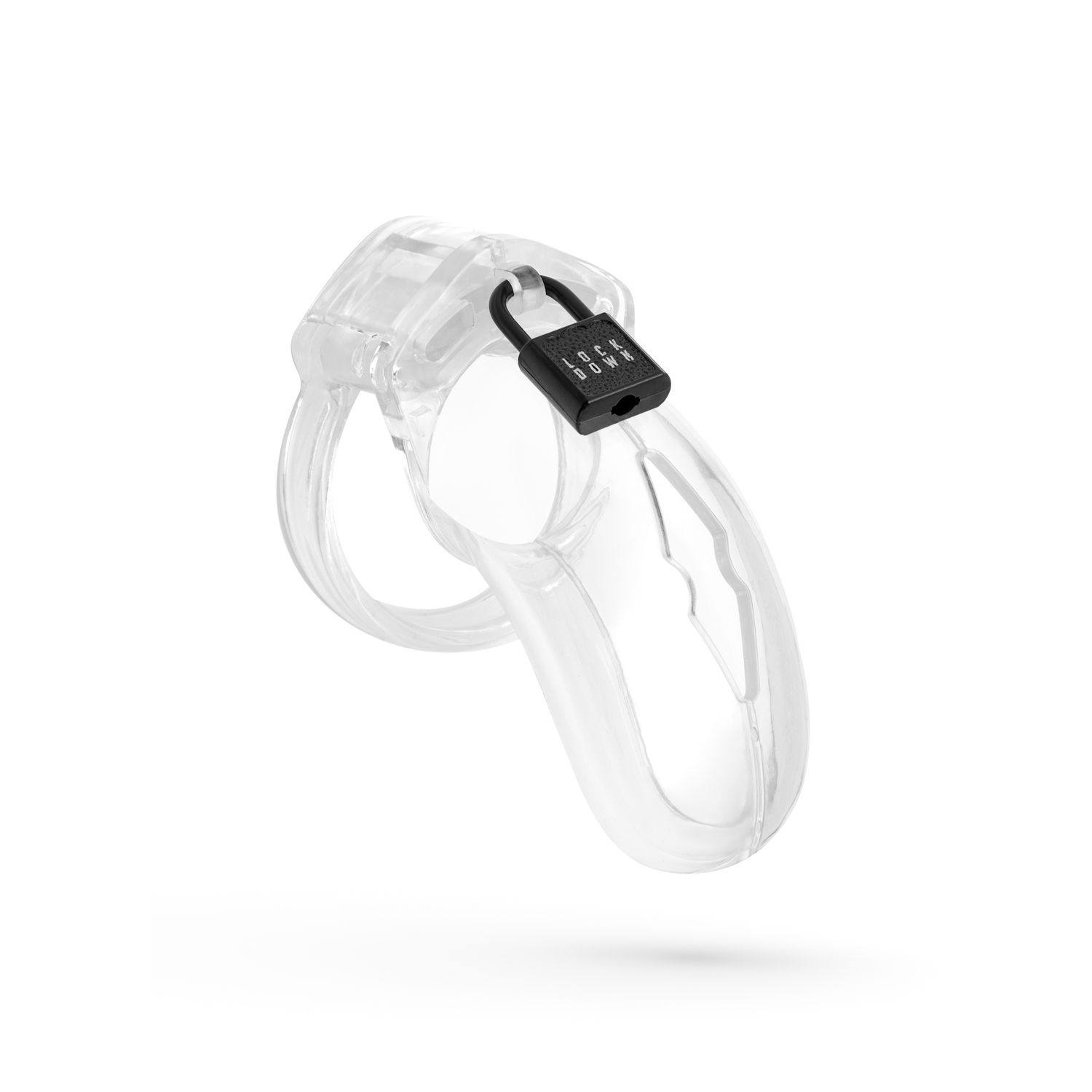 1695885094.lock002clr Lockdown Kuisheidskooi Transparant - Medium - Afbeelding 1