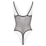 Christine - Body Dewi met Open Kruis - Zwart - Afbeelding 7