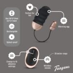 Teazers Geribbeld Vibratie-Eitje Met Afstandsbediening - Afbeelding 7