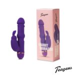 Teazers Siliconen Rabbit Vibrator - Paars - Afbeelding 2