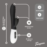 Teazers Tarzan Vibrator - Zwart - Afbeelding 8